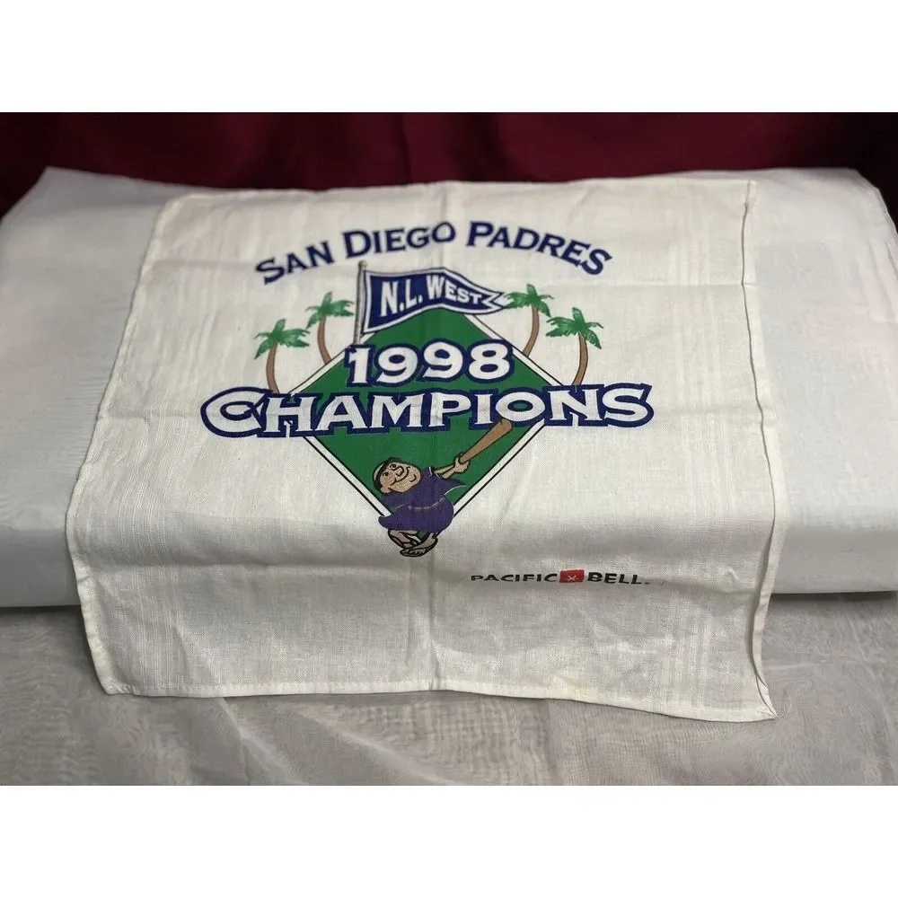 1998 San Diego Padres National League Champions / World Series Hanky- Vintage